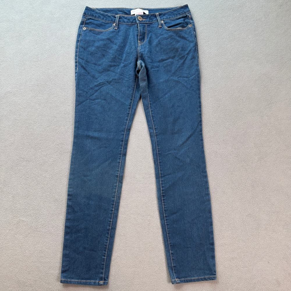 No Boundaries‎ Womens Blue Denim Jeans 9 30x30 Slim Fit Casual Everyday Pants